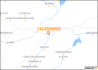 map of Calasparra