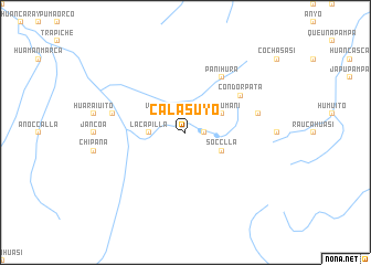 map of Calasuyo