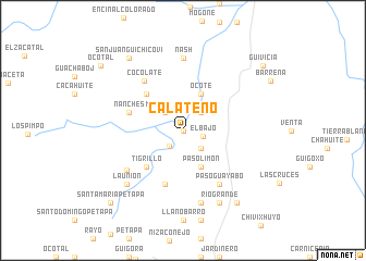 map of Calateño