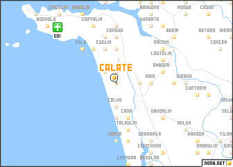 map of Calate