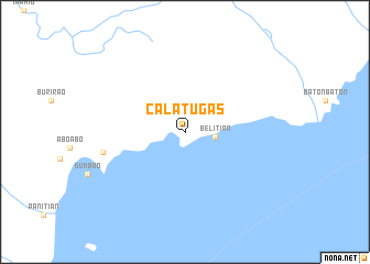 map of Calatugas