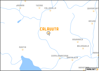 map of Calauuta