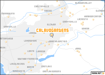 map of Calavo Gardens