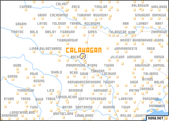 map of Calawagan