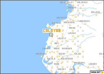 map of Calay-ab