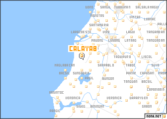 map of Calayab