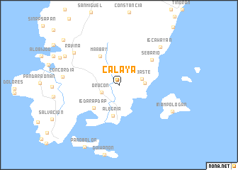 map of Calaya