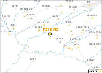 map of Calayir