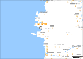 map of Calayo