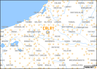 map of Calay