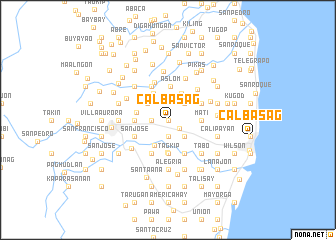 map of Calbasag