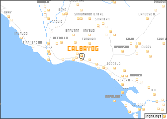 map of Calbayog