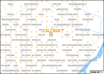 map of Calçada