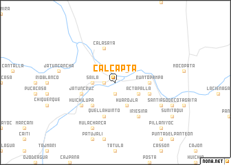 map of Calcapta