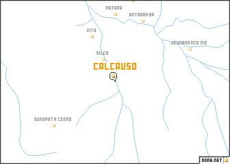 map of Calcauso