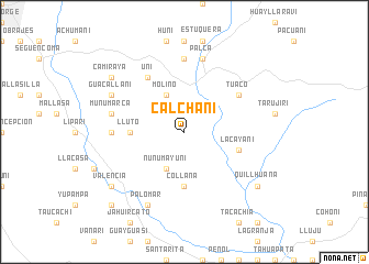 map of Calchani