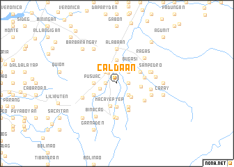 map of Caldaan