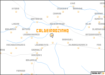 map of Caldeirãozinho