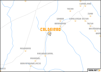 map of Caldeirão