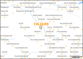 map of Caldeiro