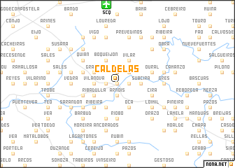 map of Caldelas