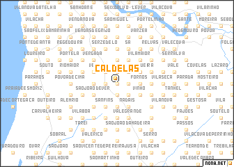 map of Caldelas