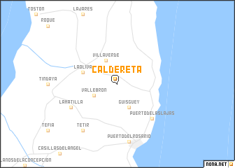 map of Caldereta