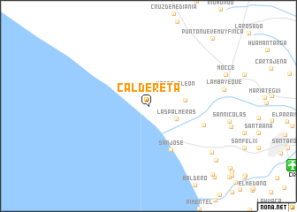 map of Caldereta
