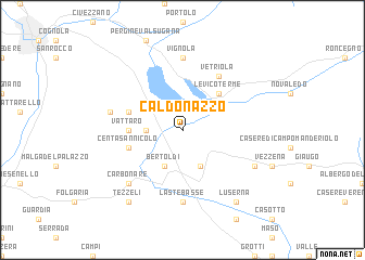 Caldonazzo (Italy) map - nona.net