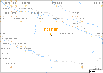 map of Caleao