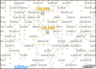 map of Caleas