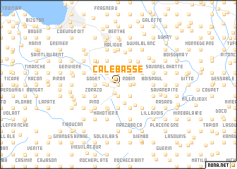 map of Calebasse