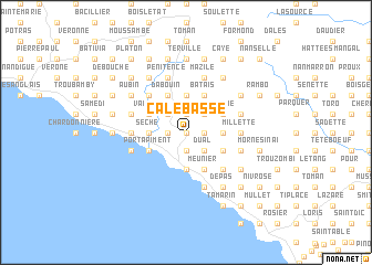 map of Calebasse