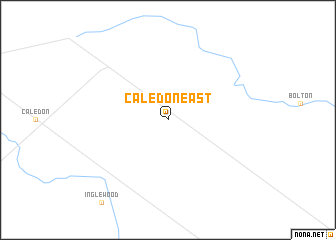 map of Caledon East