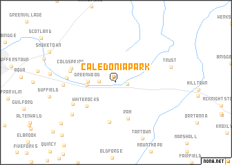 map of Caledonia Park