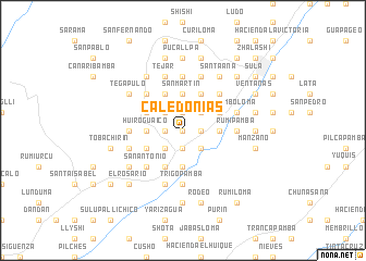 map of Caledonias