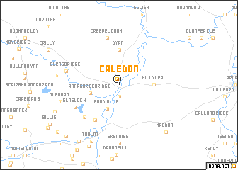 map of Caledon