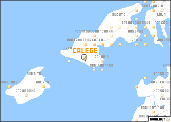 map of Calege