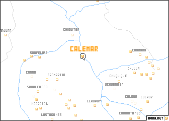 map of Calemar