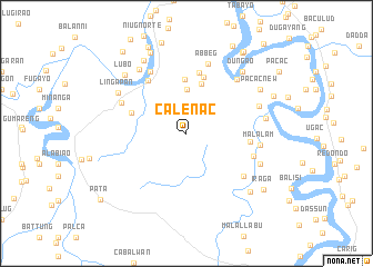 map of Calenac