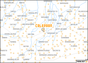 map of Calepaan