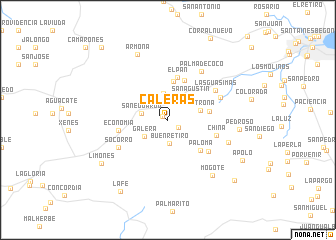 map of Caleras