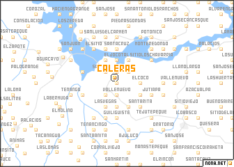 map of Caleras