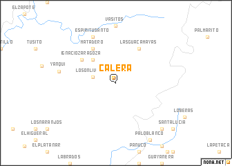 map of Calera