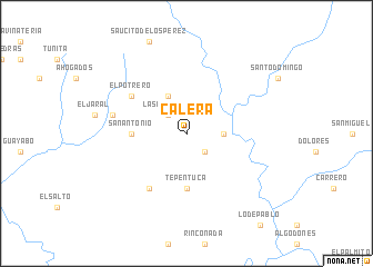 map of Calera