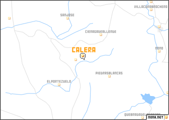 map of Calera