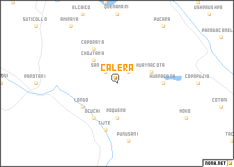 map of Calera