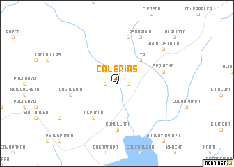 map of Calerías