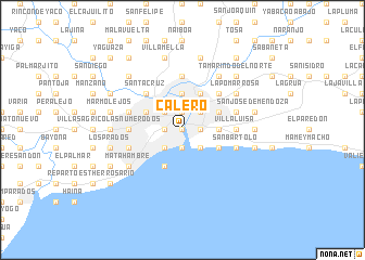 map of Calero