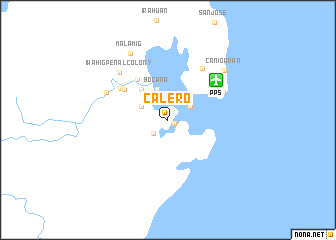 map of Calero